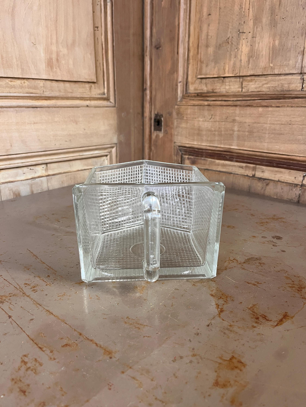 Tiroir à Épices en Verre – Meuble de Cuisine Vintage Années 50/60