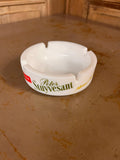 Cendrier Publicitaire Vintage "PETER STUYVESANT" – Opaline Blanche – Années 70/80