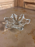 Cendrier Vide-Poches Étoile en Verre Massif – Forme Sculpturale – Années 70