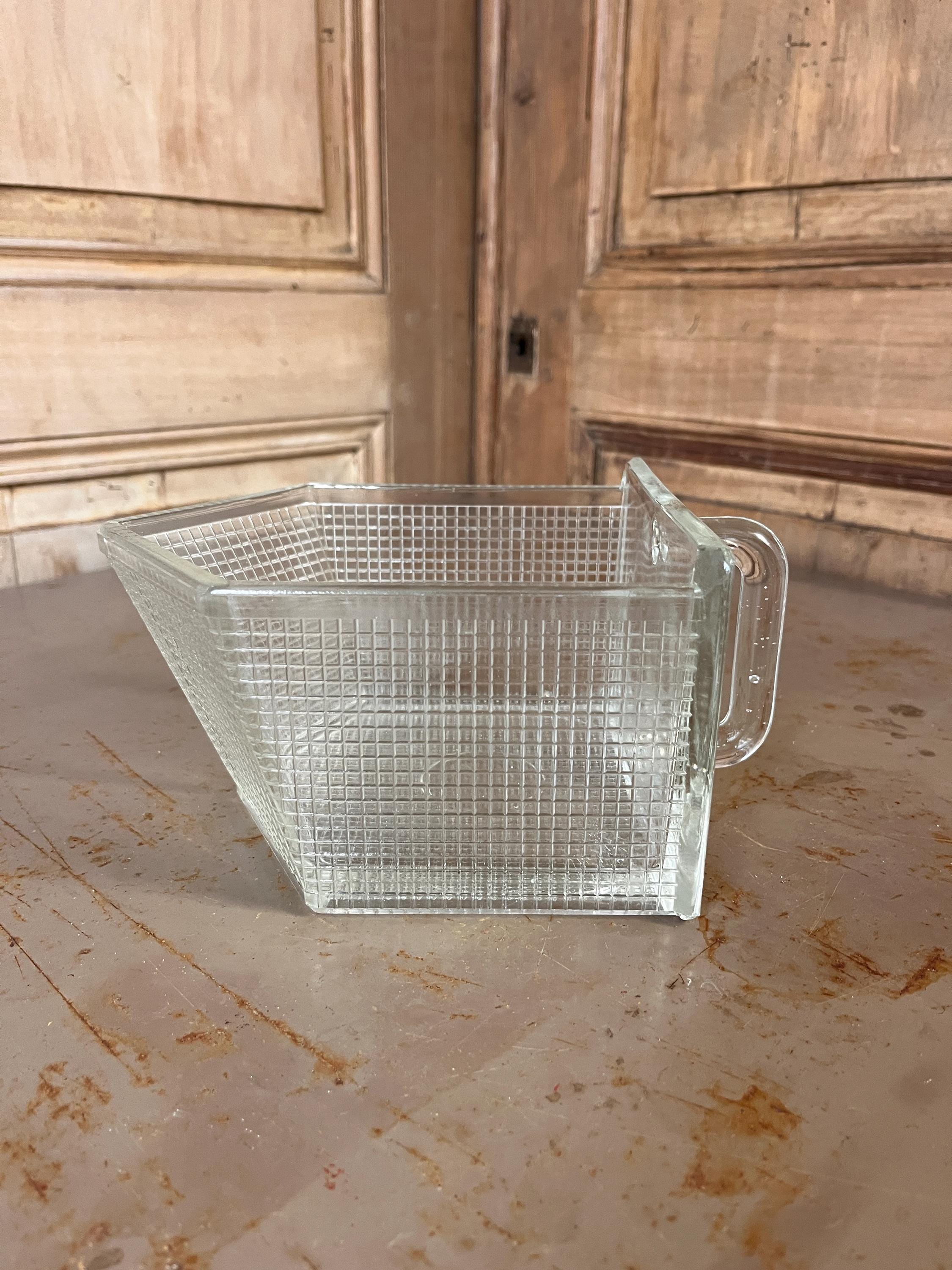 Tiroir à Épices en Verre – Meuble de Cuisine Vintage Années 50/60