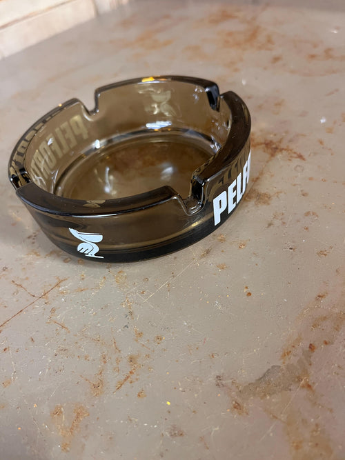 Cendrier Bière Pelforth – Verre Fumé Ambré Vintage Années 80