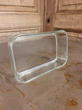 Petit Plat Rectangulaire Vintage en Verre Trempé DURALEX – France